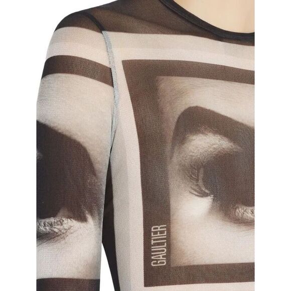 Jean Paul Gaultier Top Woman Black - Picture 4 of 4